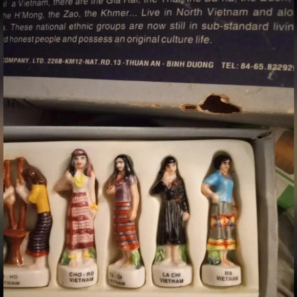 minh long porcelain collection of ethnic dolls - Picture 7 of 7